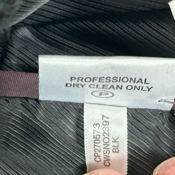 Calvin Klein Women’s Wool Blend Black Coat | Size 12P | NWOT - Picture 7 of 9